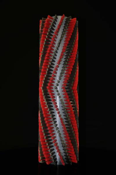 Brosse cylindrique pour tendre les tissus : l’innovation DEVIRIEUX au service de la finition textile